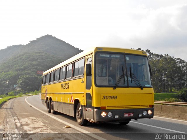 Viação Itapemirim 30199 na cidade de Seropédica, Rio de Janeiro, Brasil, por Zé Ricardo Reis. ID da foto: 1603857.