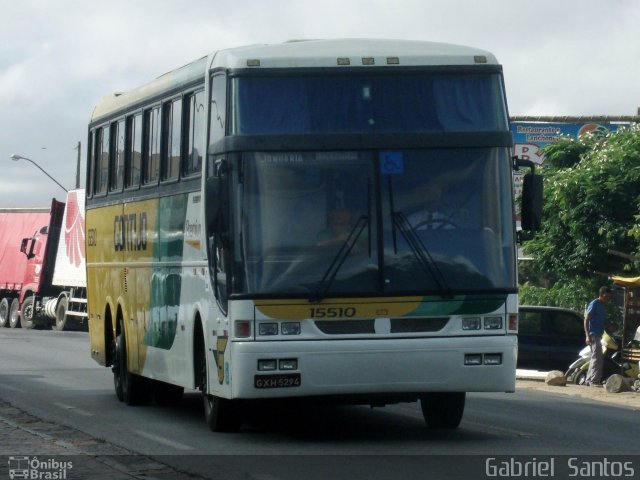 Empresa Gontijo de Transportes 15510 na cidade de Santa Bárbara, Bahia, Brasil, por Gabriel  Santos-ba. ID da foto: 1605583.