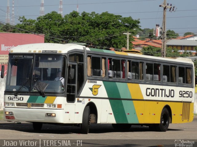 Empresa Gontijo de Transportes 9250 na cidade de Teresina, Piauí, Brasil, por João Victor. ID da foto: 1604050.