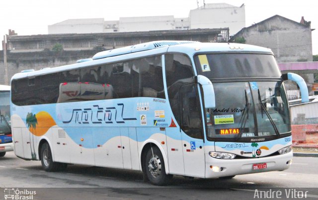 Transportadora Turística Natal 1300 na cidade de Rio de Janeiro, Rio de Janeiro, Brasil, por André Vitor  Silva dos Santos. Número da foto: #1603292.