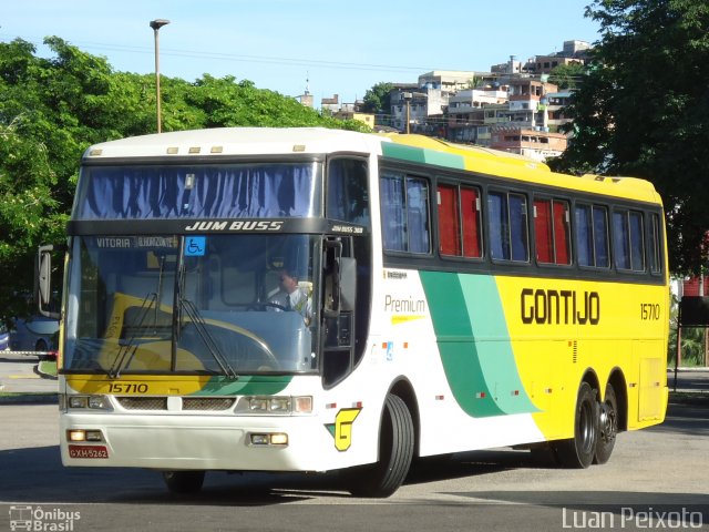 Empresa Gontijo de Transportes 15710 na cidade de Vitória, Espírito Santo, Brasil, por Luan Peixoto. ID da foto: 1603969.