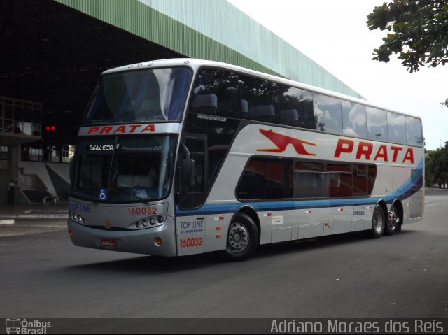 Expresso de Prata 160032 na cidade de Bauru, São Paulo, Brasil, por Adriano Moraes dos Reis. ID da foto: 1607607.