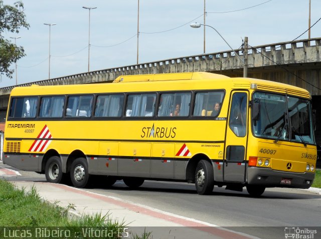 Viação Itapemirim 40097 na cidade de Vitória, Espírito Santo, Brasil, por Lucas Ribeiro de Souza Ferreira. Número da foto: #1607062.