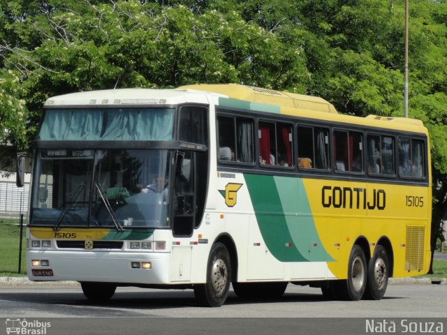 Empresa Gontijo de Transportes 15105 na cidade de Vitória, Espírito Santo, Brasil, por Natã  Souza. ID da foto: 1605684.