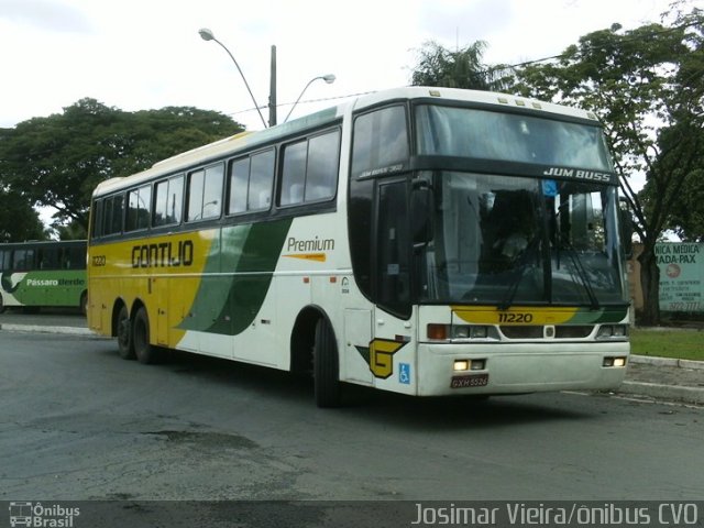 Empresa Gontijo de Transportes 11220 na cidade de Curvelo, Minas Gerais, Brasil, por Josimar Vieira. ID da foto: 1606701.