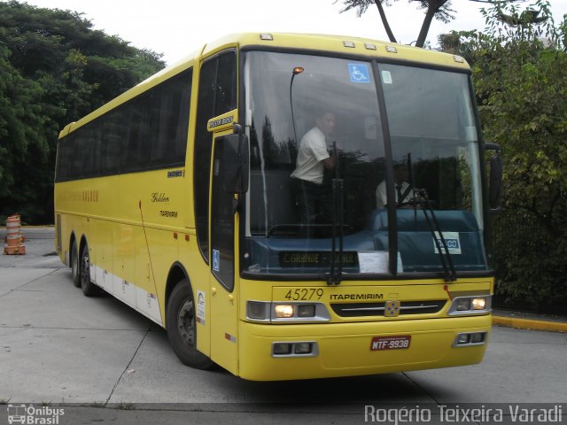 Viação Itapemirim 45279 na cidade de São Paulo, São Paulo, Brasil, por Rogério Teixeira Varadi. Número da foto: #1606030.