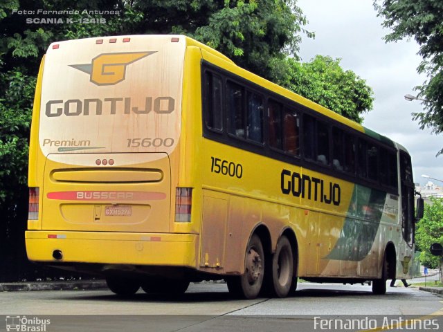 Empresa Gontijo de Transportes 15600 na cidade de São Paulo, São Paulo, Brasil, por Fernando Antunes. Número da foto: #1607546.