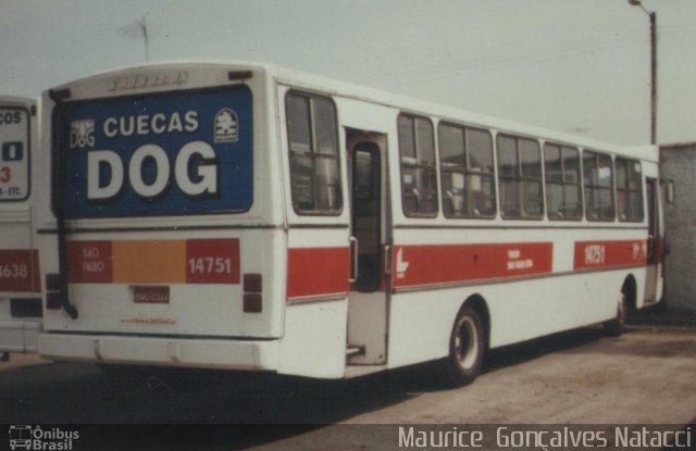 Viação São Paulo 14 751 na cidade de São Paulo, São Paulo, Brasil, por Maurice  Gonçalves Natacci. Número da foto: #1605982.