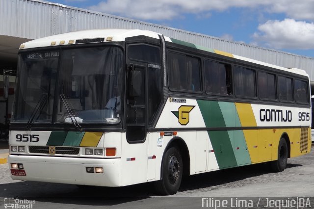 Empresa Gontijo de Transportes 9515 na cidade de Jequié, Bahia, Brasil, por Filipe Lima. Número da foto: #1606241.