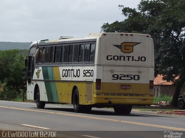 Empresa Gontijo de Transportes 9250 na cidade de Lagoinha do Piauí, Piauí, Brasil, por Clemilton Rodrigues . ID da foto: 1609203.