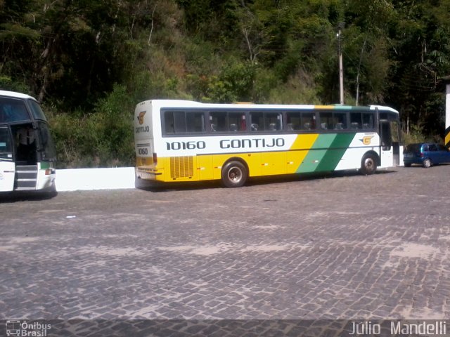 Empresa Gontijo de Transportes 10160 na cidade de Manhuaçu, Minas Gerais, Brasil, por Júlio  Mandelli. Número da foto: #1609678.