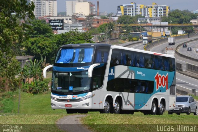Auto Viação 1001 RJ 108.330 na cidade de Resende, Rio de Janeiro, Brasil, por Jose Hilmar. Número da foto: #1609795.