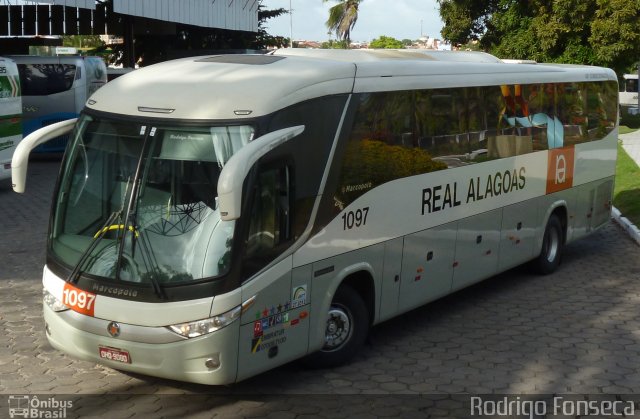 Real Alagoas de Viação 1097 na cidade de Maceió, Alagoas, Brasil, por Rodrigo Fonseca. Número da foto: #1608782.