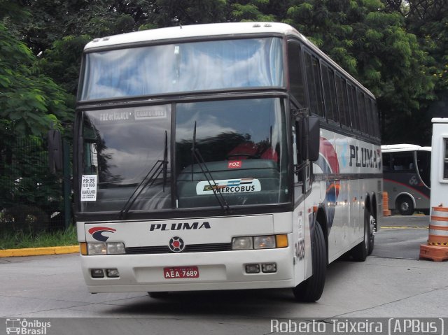 Pluma Conforto e Turismo 3428 na cidade de São Paulo, São Paulo, Brasil, por Roberto Teixeira. ID da foto: 1609053.