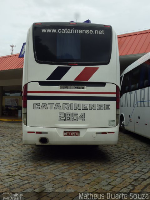 Auto Viação Catarinense 2854 na cidade de Registro, São Paulo, Brasil, por Matheus Duarte Souza. ID da foto: 1608625.