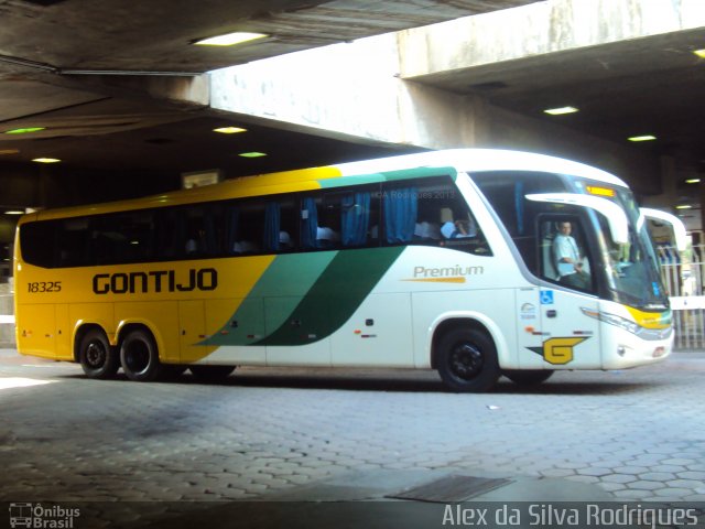 Empresa Gontijo de Transportes 18325 na cidade de Belo Horizonte, Minas Gerais, Brasil, por Alex da Silva Rodrigues. Número da foto: #1608929.