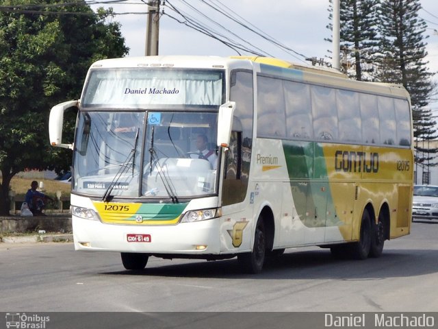 Empresa Gontijo de Transportes 12075 na cidade de Vitória da Conquista, Bahia, Brasil, por Daniel  Machado. Número da foto: #1609608.