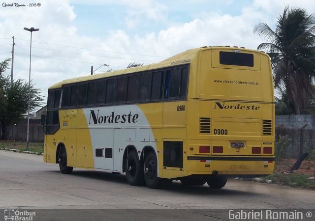 Viação Nordeste 0900 na cidade de Natal, Rio Grande do Norte, Brasil, por Gabriel Torres. ID da foto: 1609378.