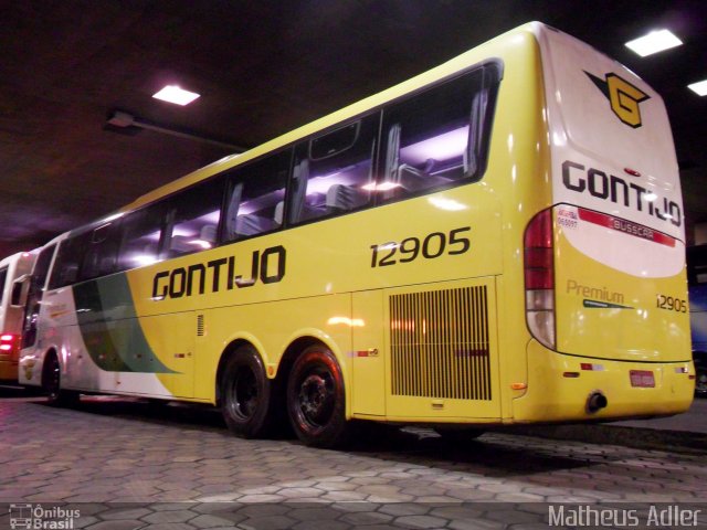 Empresa Gontijo de Transportes 12905 na cidade de Belo Horizonte, Minas Gerais, Brasil, por Matheus Adler. Número da foto: #1609147.