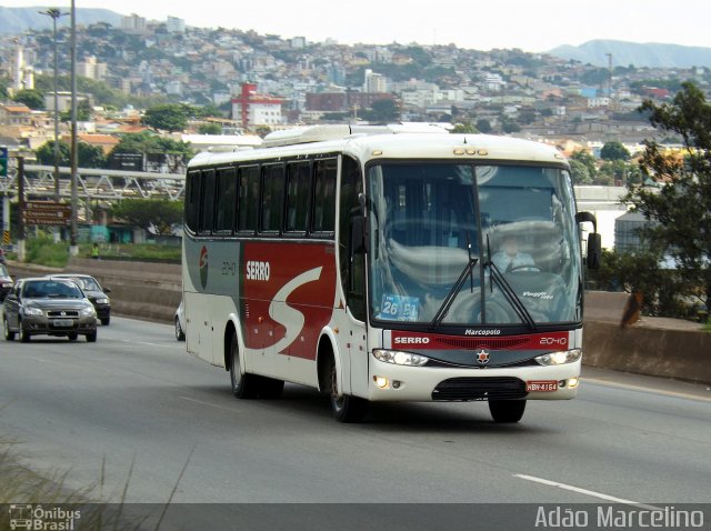Viação Serro 2040 na cidade de Belo Horizonte, Minas Gerais, Brasil, por Adão Raimundo Marcelino. Número da foto: #1609202.