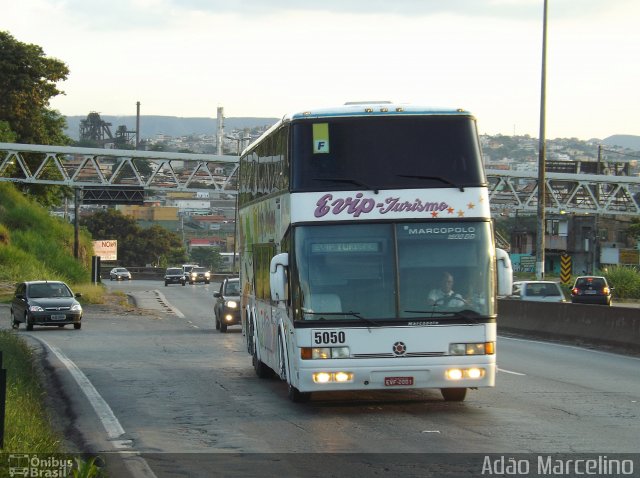 EVIP Transportadora Turistica 5050 na cidade de Belo Horizonte, Minas Gerais, Brasil, por Adão Raimundo Marcelino. ID da foto: 1609457.