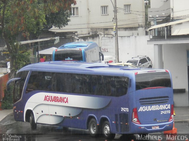 Viação Águia Branca 24270 na cidade de Rio de Janeiro, Rio de Janeiro, Brasil, por Matheus  Marcos. Número da foto: #1609341.