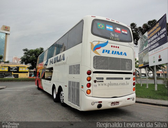 Pluma Conforto e Turismo 7011 na cidade de Curitiba, Paraná, Brasil, por Reginaldo Levinski da Silva. Número da foto: #1609624.
