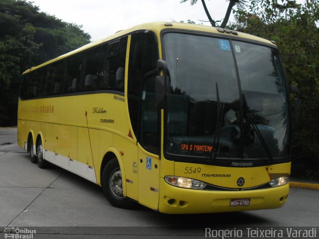 Viação Itapemirim 5549 na cidade de São Paulo, São Paulo, Brasil, por Rogério Teixeira Varadi. Número da foto: #1608246.