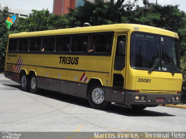 Viação Itapemirim 30081 na cidade de São Paulo, São Paulo, Brasil, por Marcos Vinícius. ID da foto: 1610685.