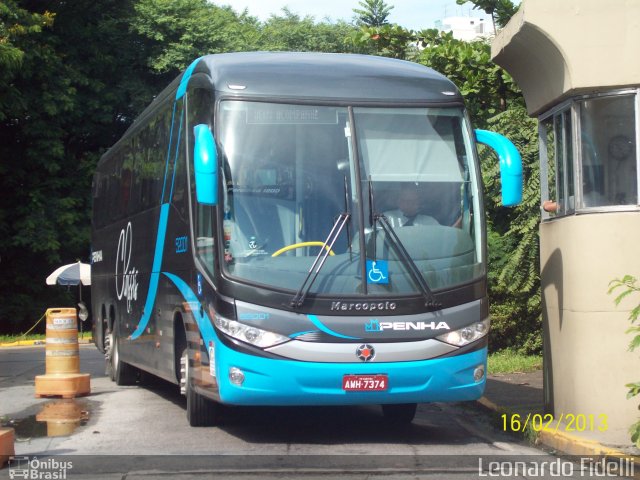 Empresa de Ônibus Nossa Senhora da Penha 52001 na cidade de São Paulo, São Paulo, Brasil, por Leonardo Fidelli. Número da foto: #1611309.