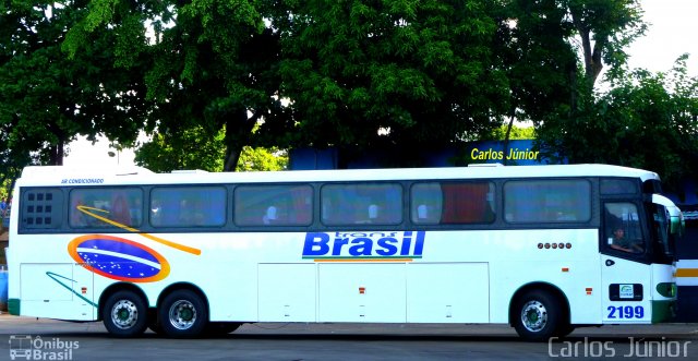 Trans Brasil > TCB - Transporte Coletivo Brasil 2199 na cidade de Goiânia, Goiás, Brasil, por Carlos Júnior. ID da foto: 1610182.