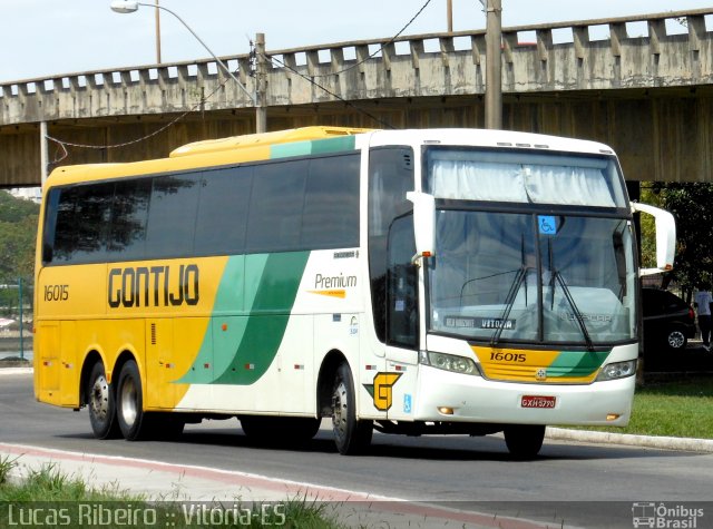 Empresa Gontijo de Transportes 16015 na cidade de Vitória, Espírito Santo, Brasil, por Lucas Ribeiro de Souza Ferreira. Número da foto: #1610828.