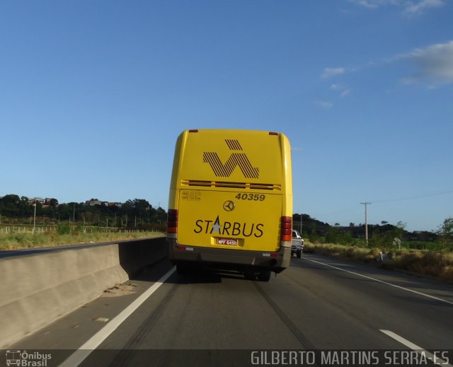 Viação Itapemirim 40359 na cidade de Serra, Espírito Santo, Brasil, por Gilberto Martins. ID da foto: 1610126.