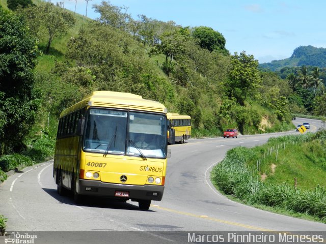 Viação Itapemirim 40087 na cidade de Viana, Espírito Santo, Brasil, por Marcos Pinnheiro Meneses. ID da foto: 1610592.