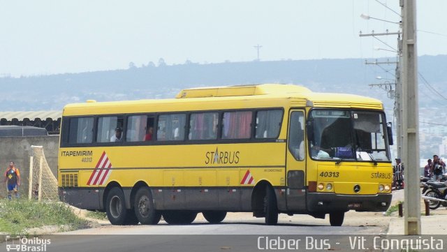 Viação Itapemirim 40313 na cidade de Vitória da Conquista, Bahia, Brasil, por Cleber Bus. Número da foto: #1610072.