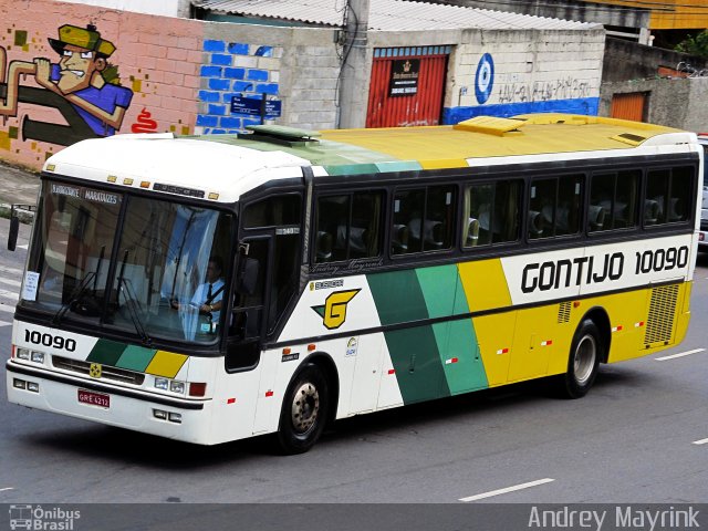 Empresa Gontijo de Transportes 10090 na cidade de Belo Horizonte, Minas Gerais, Brasil, por Andrey Gustavo. ID da foto: 1612195.