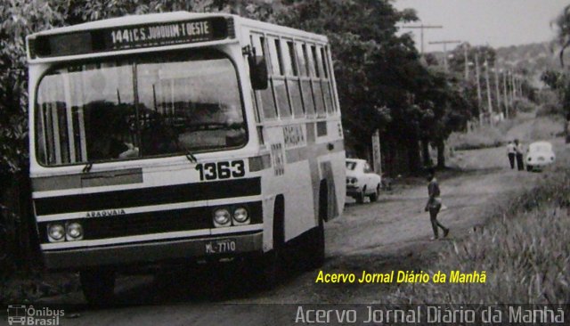 Rápido Araguaia 1363 na cidade de Goiânia, Goiás, Brasil, por Carlos Júnior. Número da foto: #1613042.