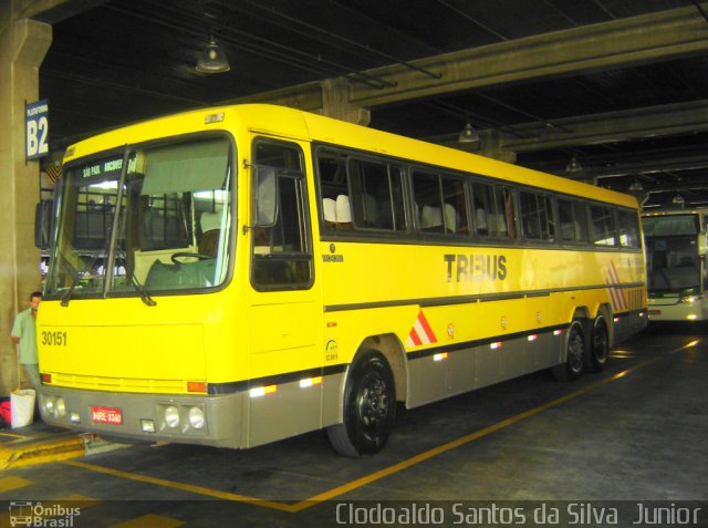 Viação Itapemirim 30151 na cidade de São Bernardo do Campo, São Paulo, Brasil, por Clodoaldo Santos da Silva  Junior. ID da foto: 1613735.