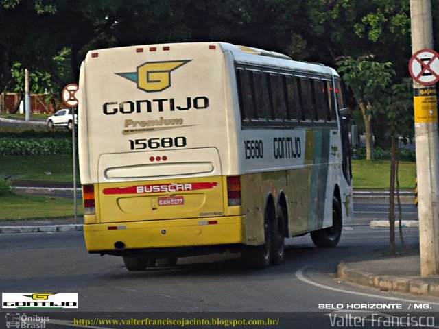 Empresa Gontijo de Transportes 15680 na cidade de Belo Horizonte, Minas Gerais, Brasil, por Valter Francisco. Número da foto: #1614335.