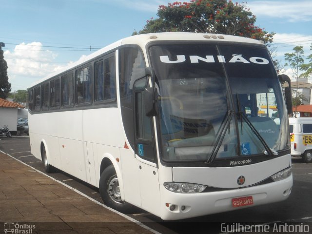 Expresso União 10120 na cidade de Araxá, Minas Gerais, Brasil, por Guilherme Antonio. Número da foto: #1612986.