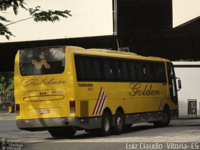 Viação Itapemirim 45233 na cidade de Vitória, Espírito Santo, Brasil, por Luiz Claudio . ID da foto: 1614423.