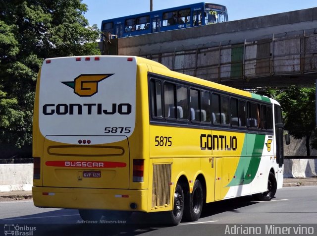 Empresa Gontijo de Transportes 5875 na cidade de Belo Horizonte, Minas Gerais, Brasil, por Adriano Minervino. Número da foto: #1614559.