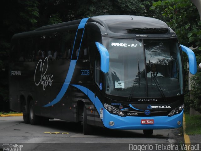 Empresa de Ônibus Nossa Senhora da Penha 52006 na cidade de São Paulo, São Paulo, Brasil, por Rogério Teixeira Varadi. Número da foto: #1612609.