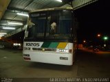 Empresa Gontijo de Transportes 10205 na cidade de Venda Nova do Imigrante, Espírito Santo, Brasil, por Gilberto Martins. Número da foto: #1614258.