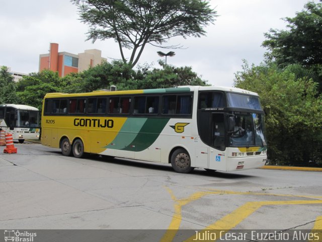 Empresa Gontijo de Transportes 11205 na cidade de São Paulo, São Paulo, Brasil, por Julio Cesar Euzebio Alves. ID da foto: 1615693.