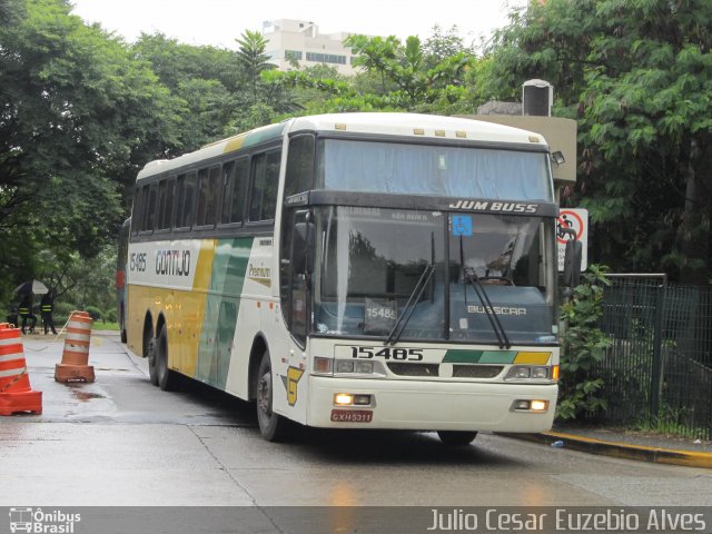 Empresa Gontijo de Transportes 15485 na cidade de São Paulo, São Paulo, Brasil, por Julio Cesar Euzebio Alves. ID da foto: 1615736.