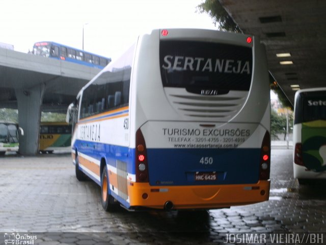 Viação Sertaneja 450 na cidade de Belo Horizonte, Minas Gerais, Brasil, por Josimar Vieira. Número da foto: #1615689.