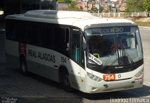 Real Alagoas de Viação 754 na cidade de Maceió, Alagoas, Brasil, por Rodrigo Fonseca. Número da foto: #1615624.