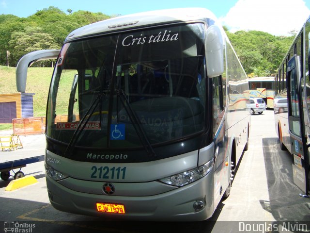 Expresso Cristália 212111 na cidade de Aparecida, São Paulo, Brasil, por Douglas Alvim. Número da foto: #1616208.