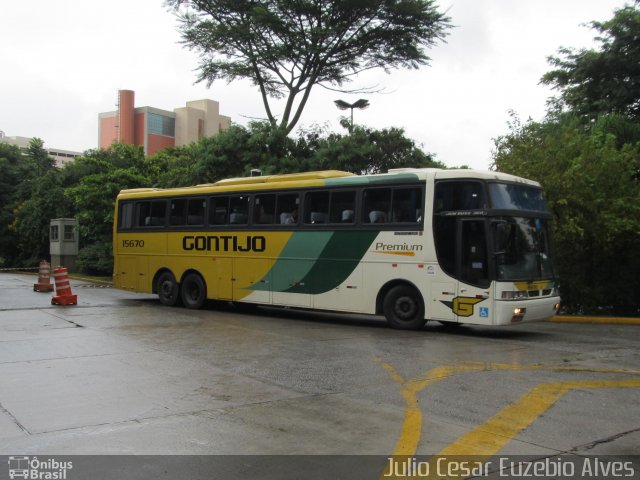 Empresa Gontijo de Transportes 15670 na cidade de São Paulo, São Paulo, Brasil, por Julio Cesar Euzebio Alves. ID da foto: 1615708.